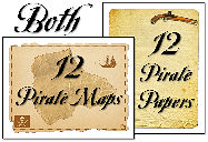 Pirate Maps & Pirate Papers